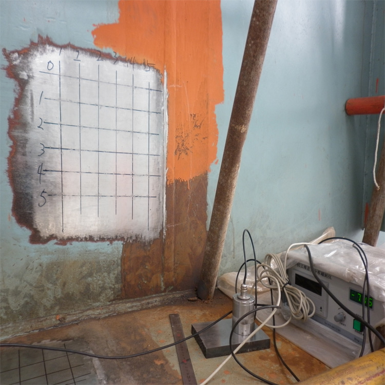 聚航對(duì)鋼板墻殘余應(yīng)力檢測及消除