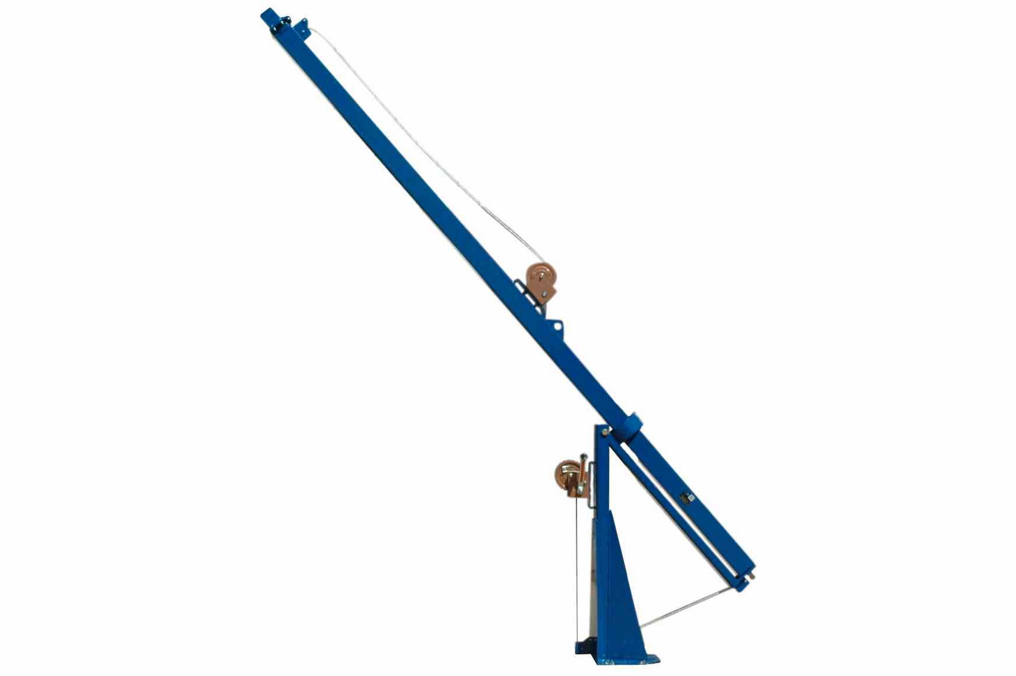 自制500KN/30m動臂桅桿起吊應(yīng)變測試分析研究試驗