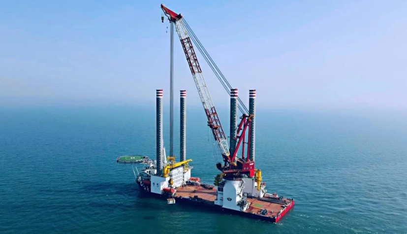 船用起重機(jī)載荷應(yīng)力測試試驗(yàn)