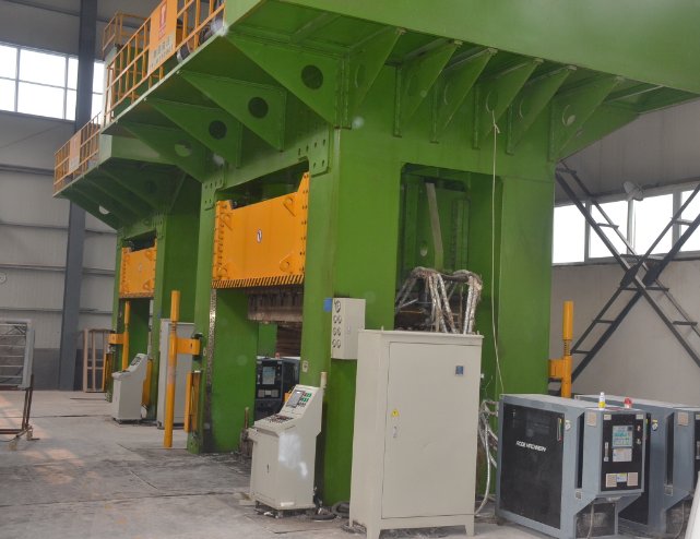 壓力機滑塊振動時效應用案例